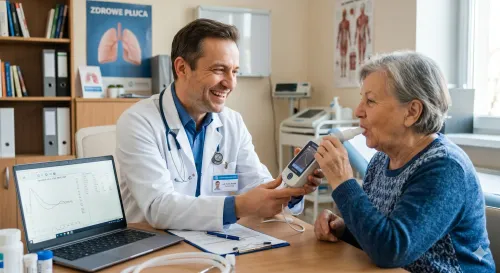 Alergolog Poznań – ilustracja konsultacji alergologicznej Medeor Clinic